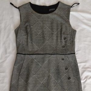 Enfocus Studio Black/White Plaid Sleeveless Bodyco
